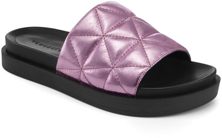 aerosoles rose gold sandals