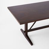 Thumbnail for your product : west elm Trestle Dining Table - Espresso