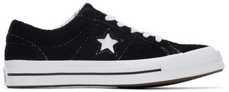 black converse one star platform