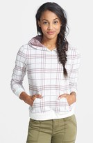 Thumbnail for your product : BP Plaid Hoodie (Juniors)
