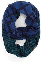 Thumbnail for your product : Halogen Lattice Dot Print Infinity Scarf