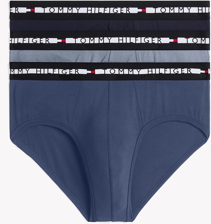Tommy Hilfiger Men's TH Comfort+ Brief 3-Pack - Blue - S