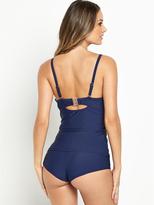 Thumbnail for your product : Resort Shapewear Underwired Tankini Top - Blue