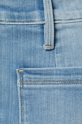 Frame Le Bardot Faded High-rise Kick-flare Jeans