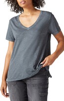 Thumbnail for your product : Lucky Brand Classic V-Neck Cotton Blend T-Shirt