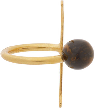 Loewe Gold Ellipse Ring