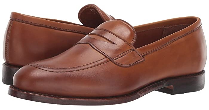 Allen Edmonds Lake Forest (Walnut Calf) Men's Lace Up Cap Toe Shoes ...