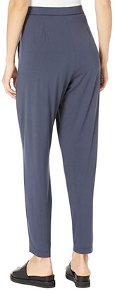 Eileen Fisher Slouch Ankle Pants in Viscose Jersey