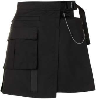 Ground Zero Asymmetric Cargo Pocket Mini Skirt
