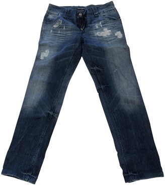dolce gabbana blue jeans