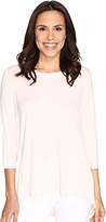 Thumbnail for your product : NYDJ Women's Layered Back Mixed Media Top