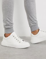 Thumbnail for your product : Topman chunky sneakers in white