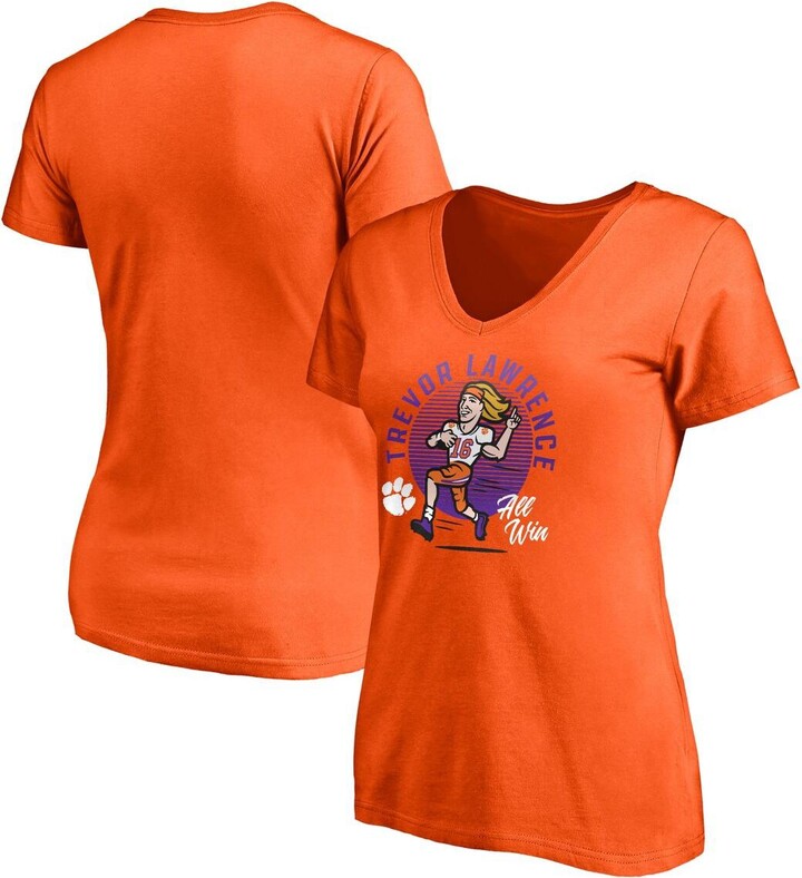 Womens Orange V Neck Tee | Shop the world's largest collection of 