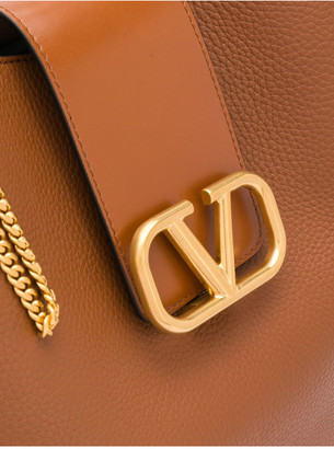 Valentino Vsling Leather Hobo Bag