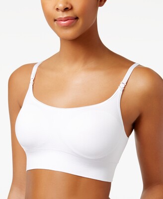 Warner's Warners Easy Does It Dig-Free Comfort Band with Seamless Stretch Wireless Lightly Lined Convertible Comfort Bra RM0911A