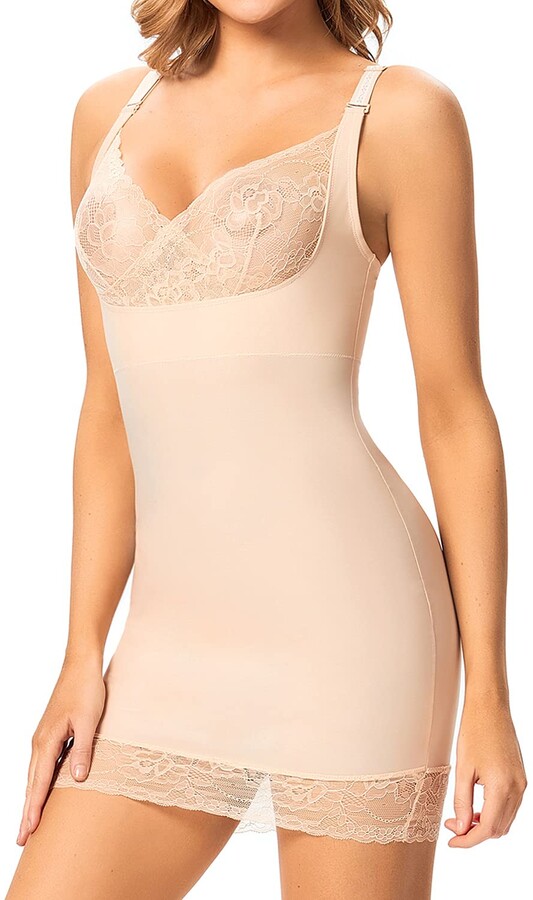 Joyshaper Full Slip for Women Under Dress Shapewear Strapless Dress