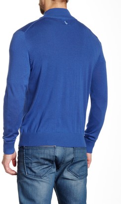 Tailorbyrd JHU Quarter Zip Wool Sweater