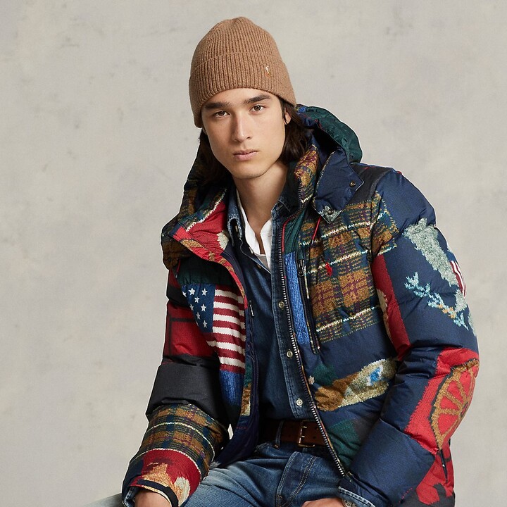 Ralph Lauren Patchwork WaterRepellent Down Jacket ShopStyle
