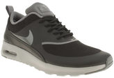 Thumbnail for your product : Nike womens black & grey air max thea trainers