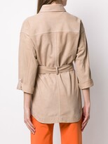Thumbnail for your product : Arma Tie-Waist Patch-Pocket Jacket