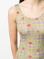 Thumbnail for your product : MAISIE WILEN Revenge Body orbit-print jumpsuit