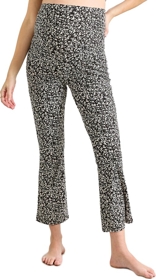 Hatch Maternity The Ultimate Over the Bump Crop Flare Legging