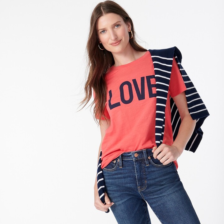 j crew love t shirt