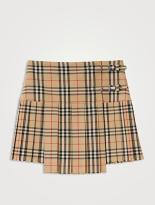 Burberry Embroidered Polyester Blend Mini Skirt - ShopStyle