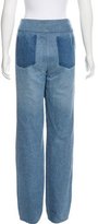 Thumbnail for your product : Celine High-Rise Straight-Leg Jeans