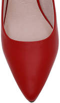 Thumbnail for your product : Basque Elizabeth Red Leather Heel