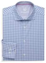 Thumbnail for your product : Bugatchi Shaped-Fit Plaid Check Cotton Dress Shirt