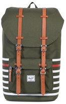 Thumbnail for your product : Herschel Men's Little America Offset Backpack - Green