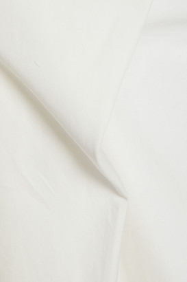 Marques Almeida Asymmetric Draped Cotton-poplin Shirt