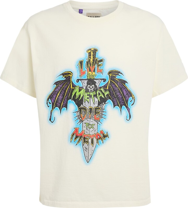 GALLERY DEPT. Cotton Live For Metal T-Shirt