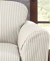 Thumbnail for your product : Sure Fit Ticking Stripe Chair Slipcover