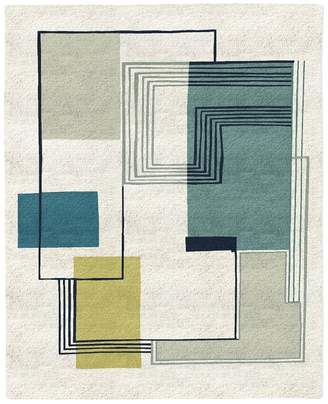 west elm Abstract Lines Wool Rug