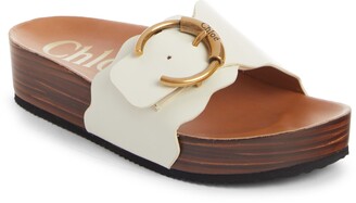 chloe buckle sandals