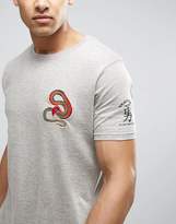 Thumbnail for your product : Brave Soul Embroidered Snake T-Shirt