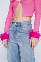 Thumbnail for your product : Nasty Gal Womens Fur Snap Cuffs