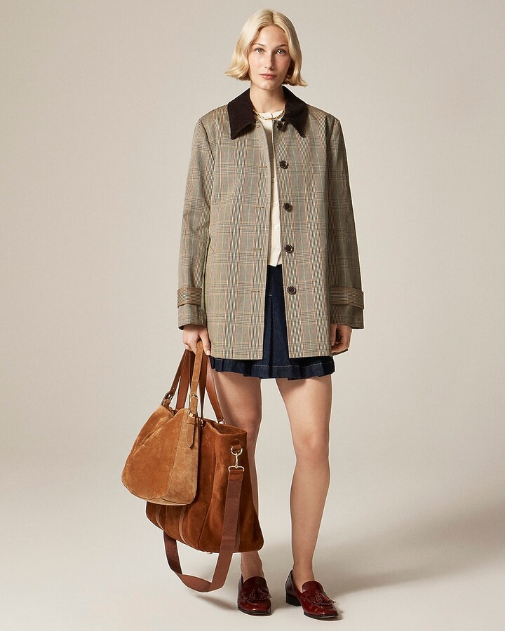 Womens Green Plaid Jacket ShopStyle