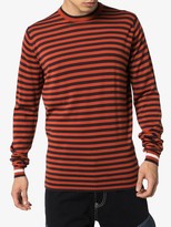 Thumbnail for your product : Lou Dalton x John Smedley striped jumper