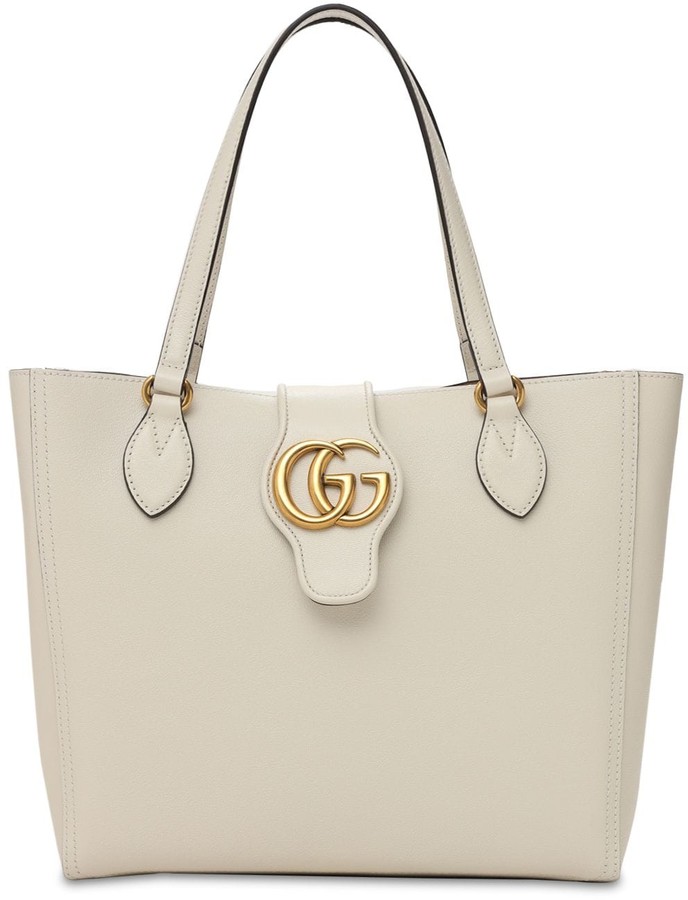 gucci white tote