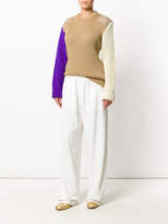 Thumbnail for your product : Calvin Klein colour block jumper