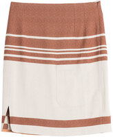 Thumbnail for your product : J.W.Anderson Striped Crepe Skirt