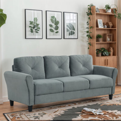 Comfortable Living Room, Bedroom, Office, Small Space Sofa For Three People