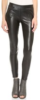 Thumbnail for your product : EVLEO Carnegie Faux Leather Leggings