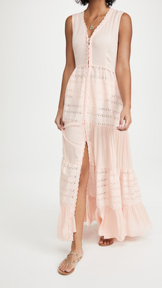 white eyelet cover up