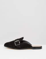 Thumbnail for your product : ASOS MASIE Wide Fit Pointed Flat Mules