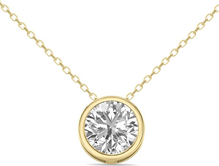 Lab Grown Diamonds 14K 1.00 Ct. Tw. Lab Grown Diamond Necklace