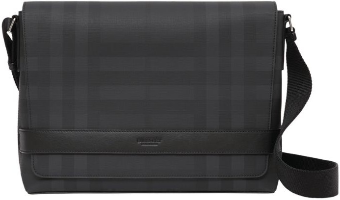 burberry london check messenger bag
